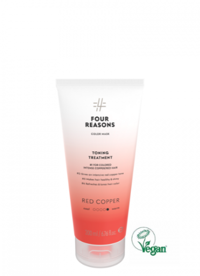 Four Reasons Color Mask Hair Toning Treatment Red Copper 200ml